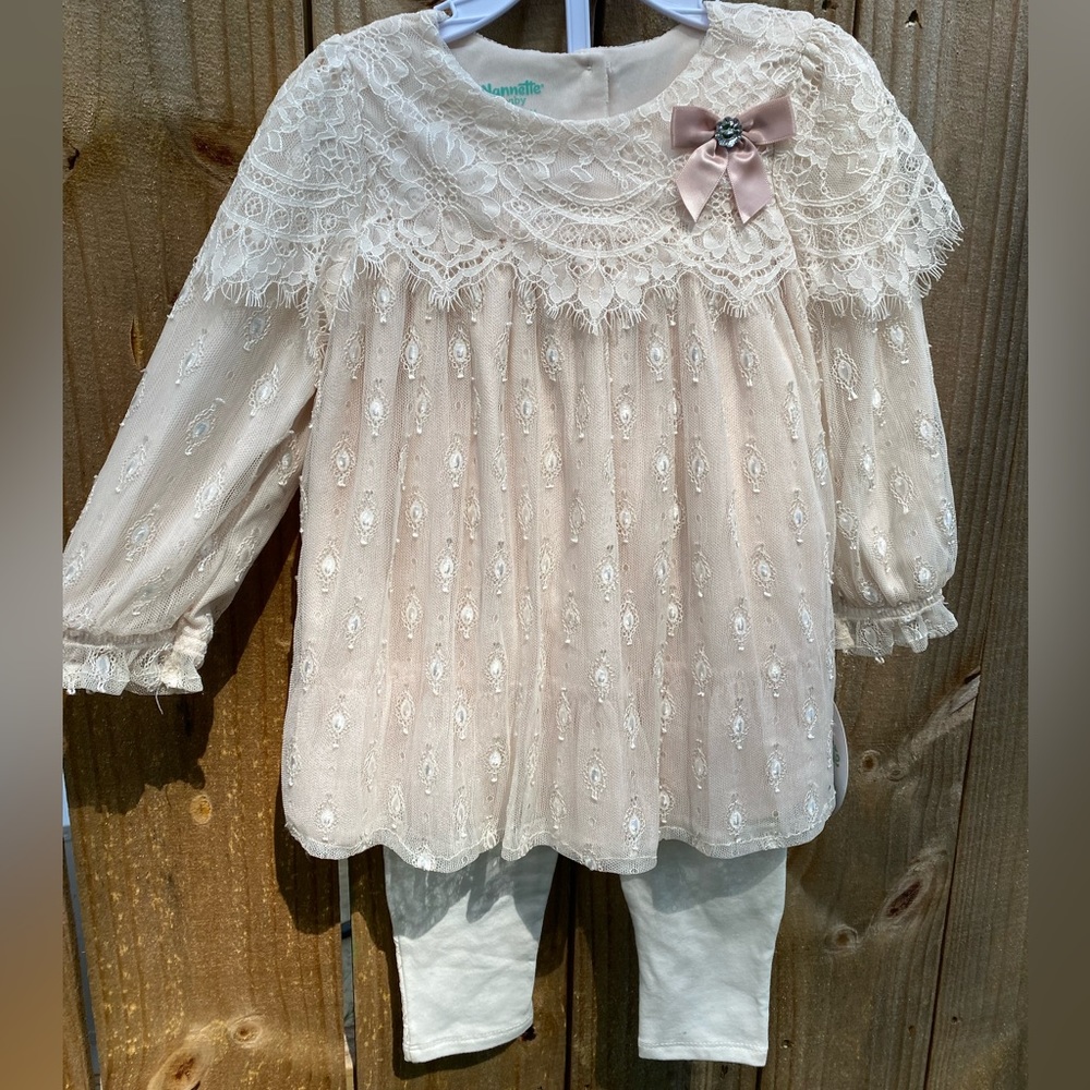 Nannette Baby Lace outfit